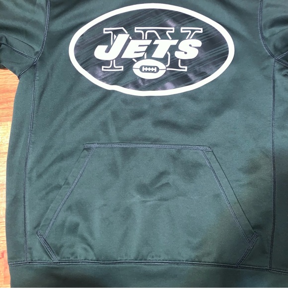 New York Jets Green NFL Nike Therma-Fit Hoodie Men’s Small - Picture 8 of 8
